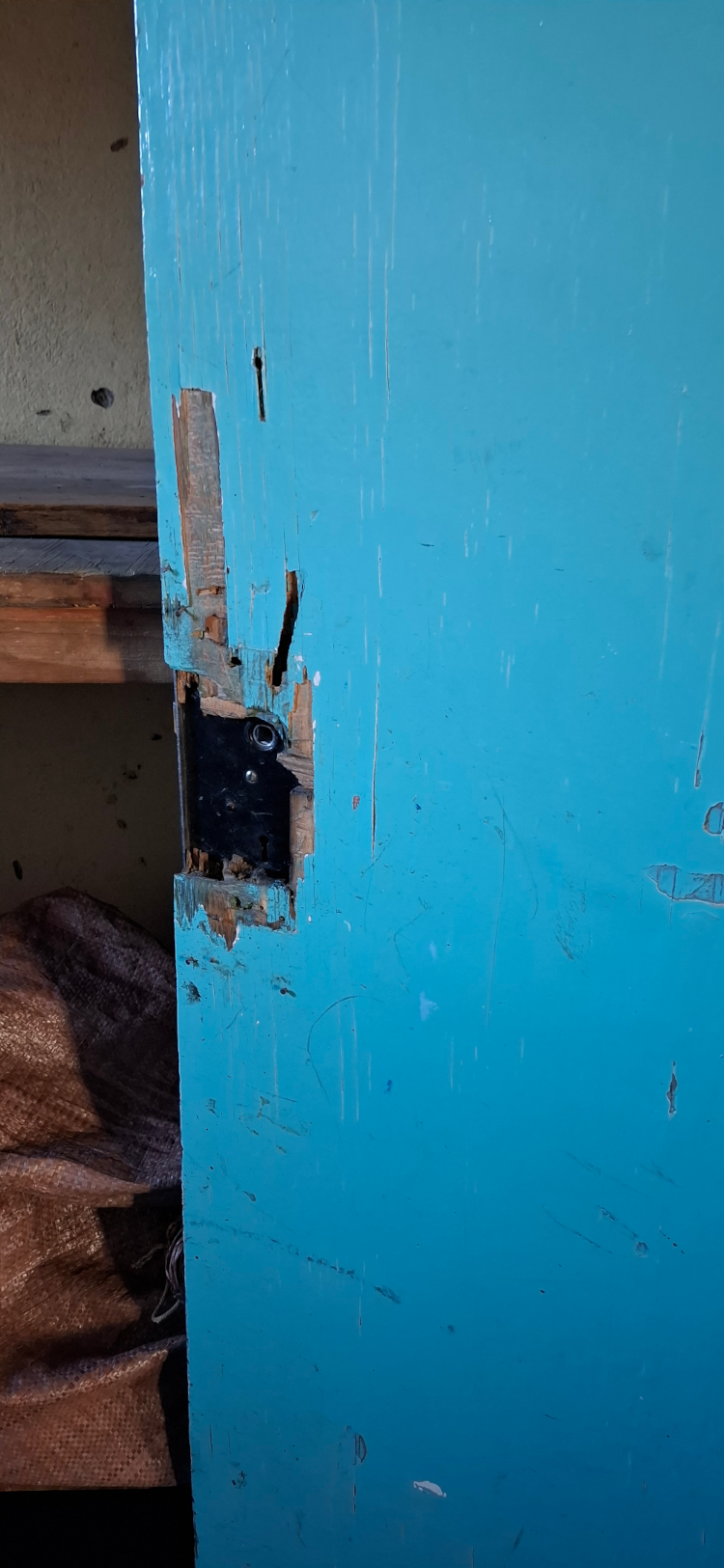 Storeroom door