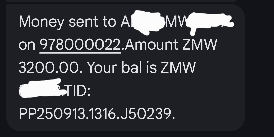 Kwacha sent for 5 mattresses